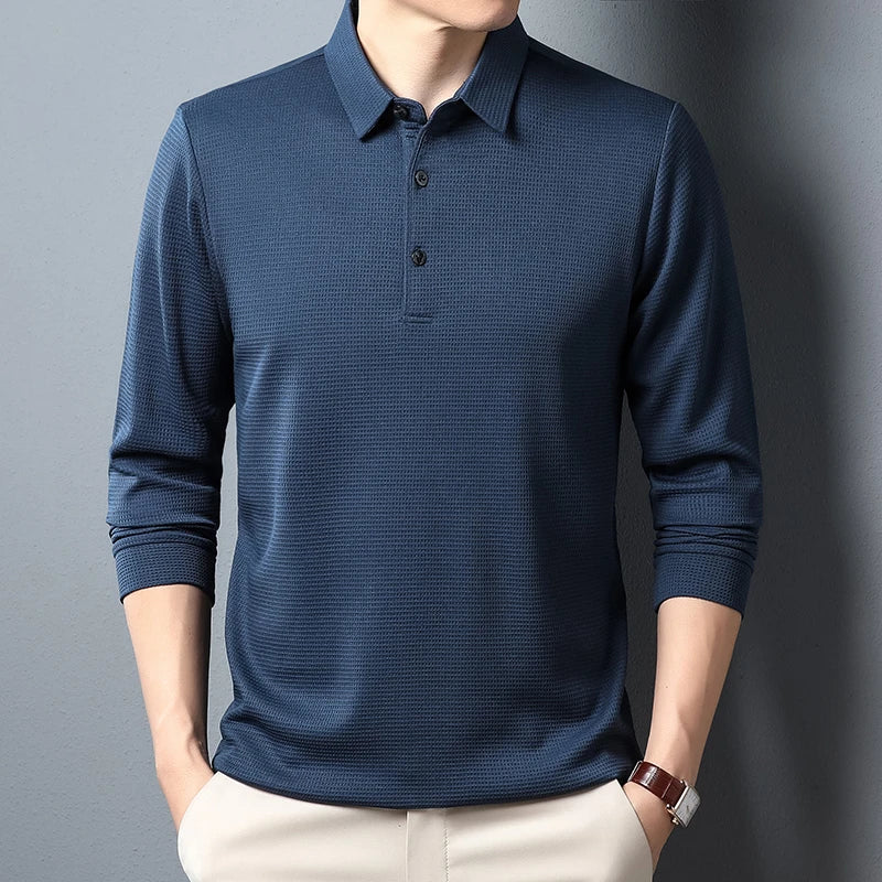 Men's Casual Polo Long
