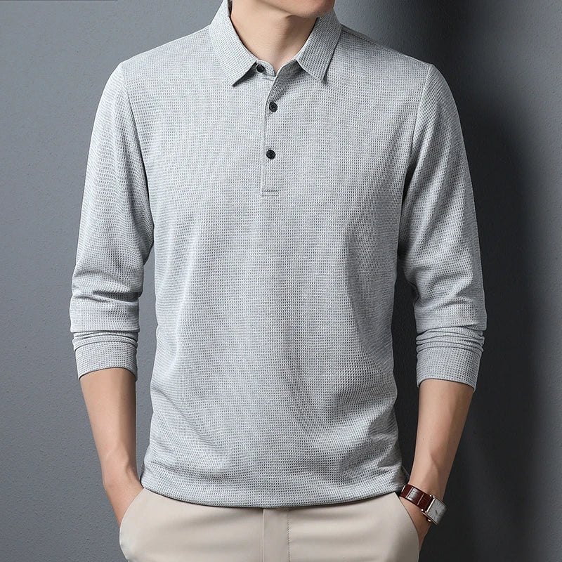 Men's Casual Polo Long