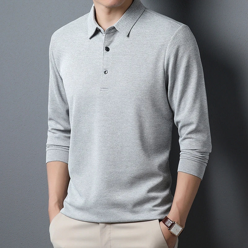 Men's Casual Polo Long